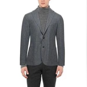 Eleventy Gray Two-Button Men's Blazer